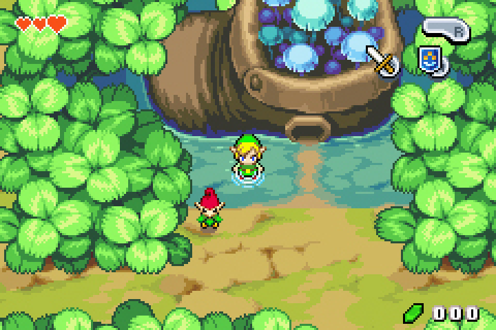 The Legend Of Zelda Minish Cap Gameboy Advance